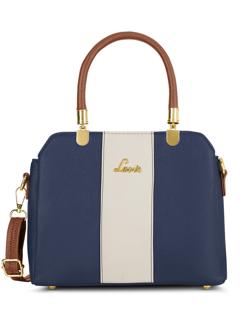 Lavie Women Colourblocked Structured Satchel