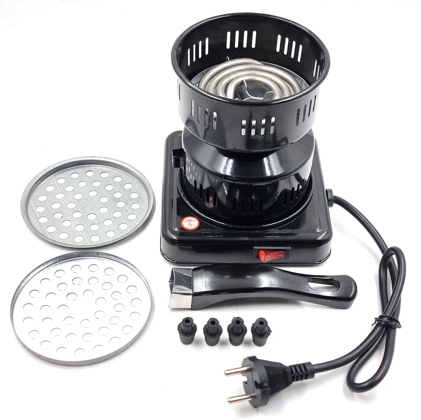 SILKENGIFT 1000 W Induction Cooktop Push Button (Black, Hookah Co...more