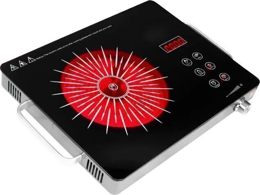 WeGREET 2400 W Induction Cooktop Touch Panel, Push Button, Jog Di...more