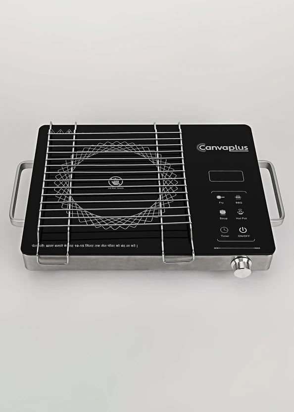 canvaplus 2600 W Induction Cooktop Touch Panel (Black, C20)