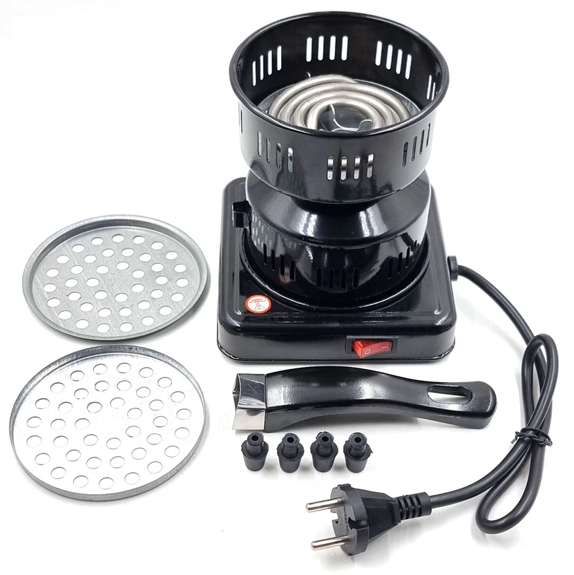 GREENROOT 1000 W Induction Cooktop Push Button (Black, Hookah Coa...more
