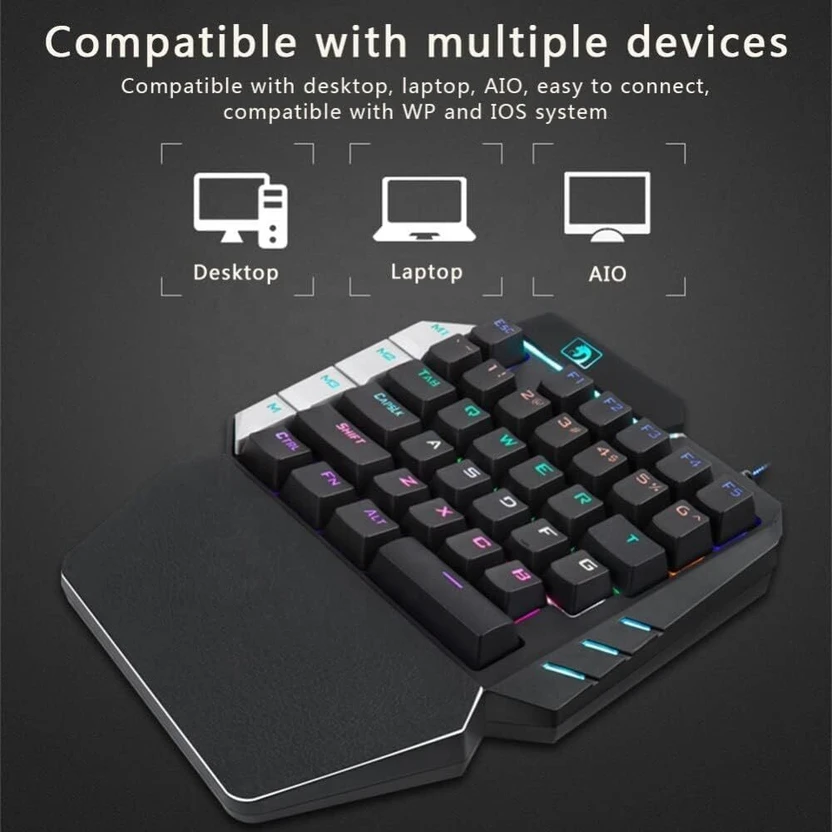 Playtastic Bluetooth Gaming Keyboard & Mouse Convertor For Smartp...more
