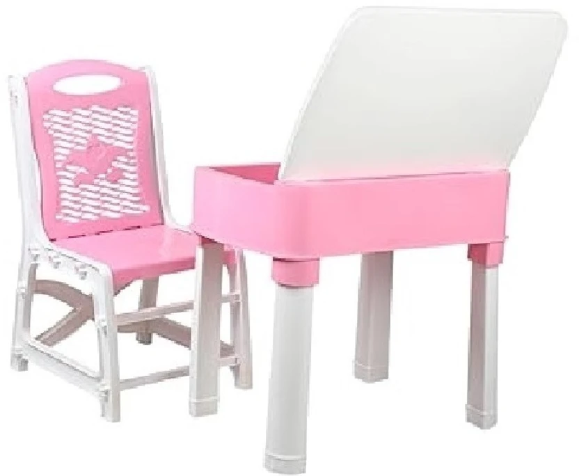 RISEM INTERNATIONAL study table_pink Plastic Study Table (Finish ...more