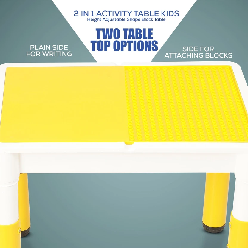 baybee 2 in 1 Multi-Purpose Study Table for Kids, Double Side Stu...more