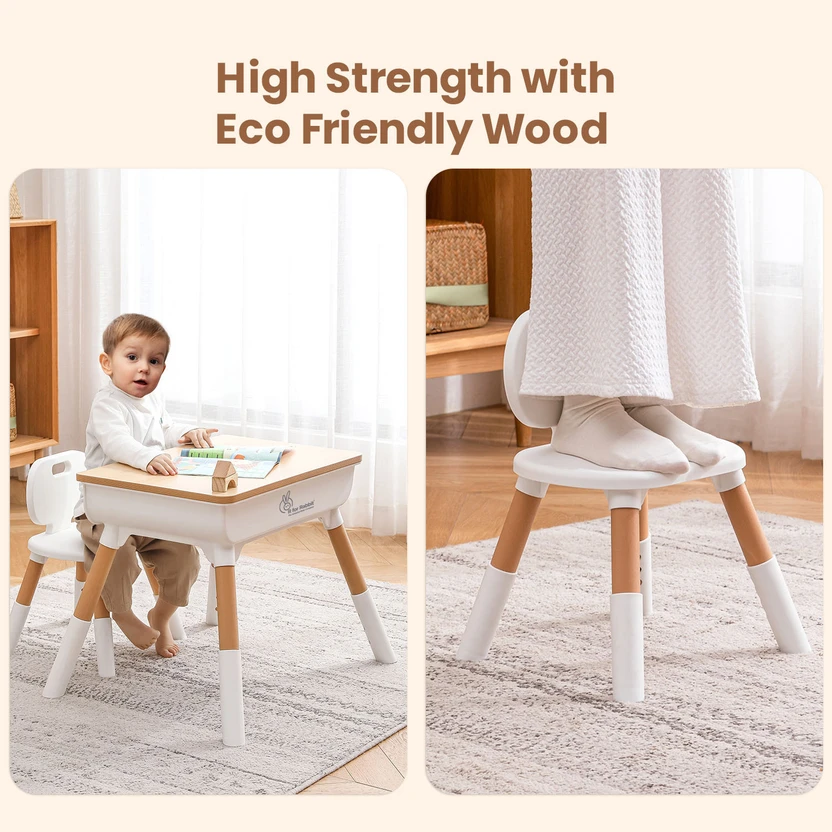 R for Rabbit Little Genius Woodland Table and Chair Set, Height A...more