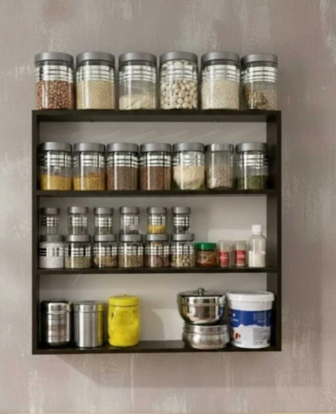 AM MASTER Engineered Wood Kitchen Cabinet (Finish Color - Choclat...more