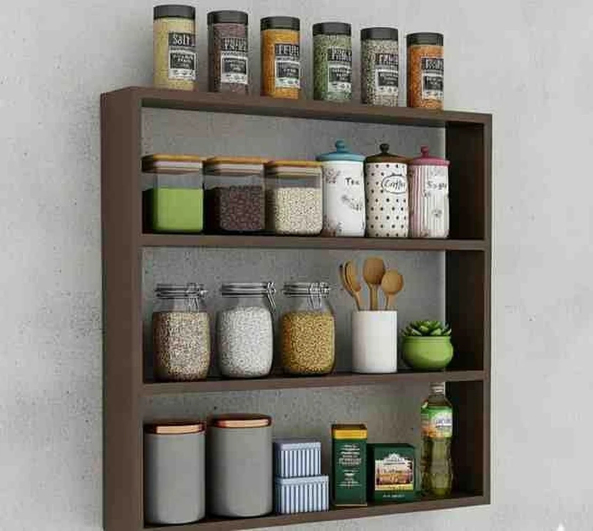AM MASTER Engineered Wood Kitchen Cabinet (Finish Color - Choclat...more