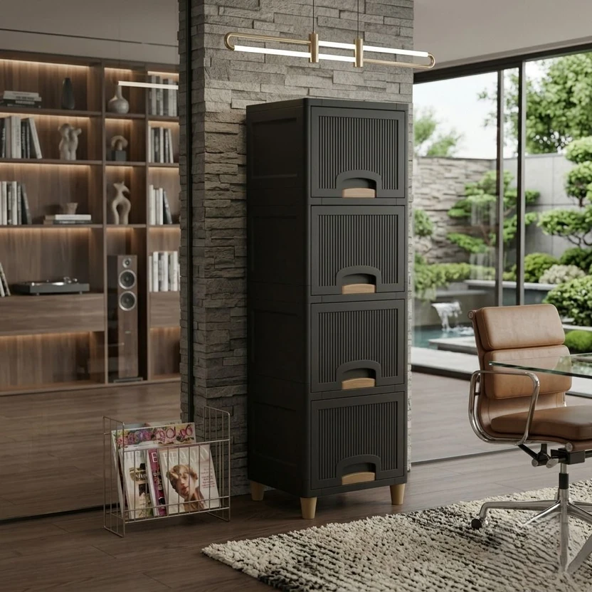 Kitchen Cabinets GROTHEORY Smart Multi-Layer Storage Cabinet for Kitchen Essential...more