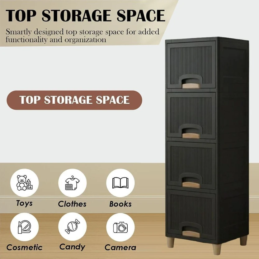 GROTHEORY Smart Multi-Layer Storage Cabinet for Kitchen Essential...more