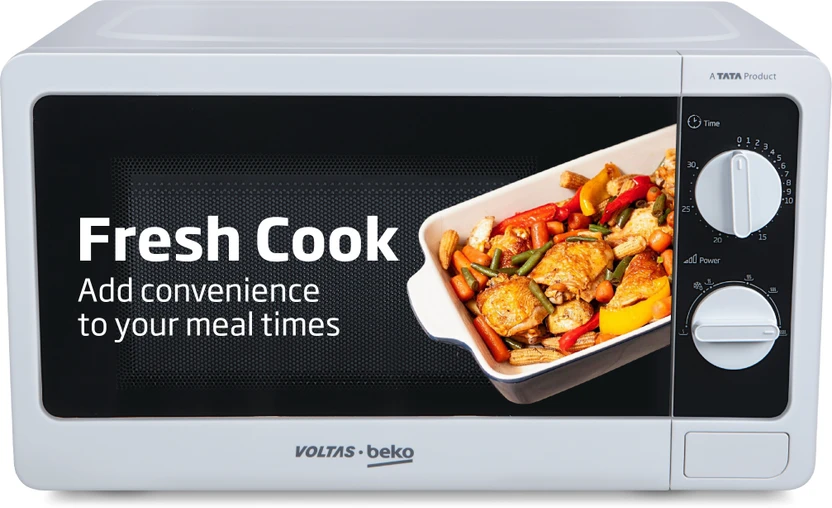 Microwaves Voltas Beko 20 L 700 W Smart Solo Microwave Oven (MS20MPW10, Whit...more
