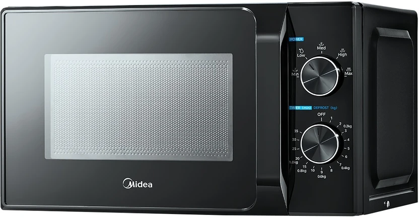 Microwaves Midea 20 L Solo Microwave Oven (MMO20CXA-MMPEBK, Black)