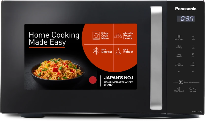 Microwaves Panasonic 25 L Solo Microwave Oven (NN-ST310QBFG, Black)