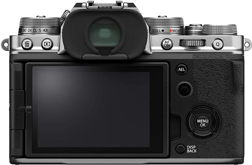 FUJIFILM X Series X-T4 Mirrorless Camera Body Only (Silver)