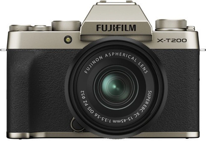 FUJIFILM X Series X-T200 Mirrorless Camera Body with 15-45 mm Len...more
