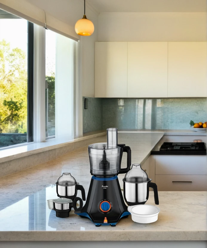 Preethi Zion 750 W Juicer Mixer Grinder (Zion MG-227/MG227_ | 4 J...more