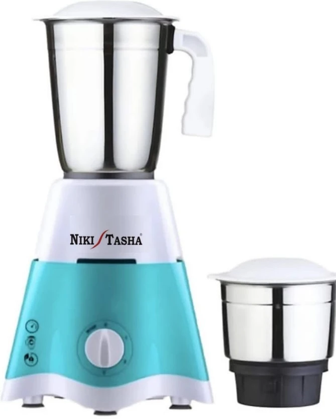NIKI TASHA pro 500 W Mixer Grinder (2 jar green 500w | 2 Jars | G...more