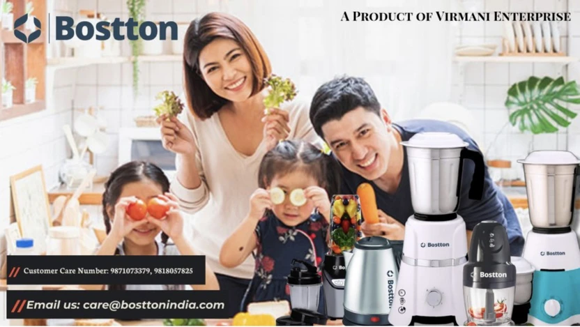 Bostton 750 Watt Double layered Copper 25 MM Motor 750 W Mixer Gr...more