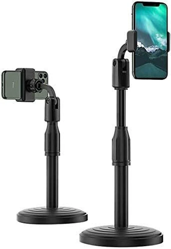 ANSHAURA Mobile Stand | 360° Rotating Adjustable Height Tabletop ...more