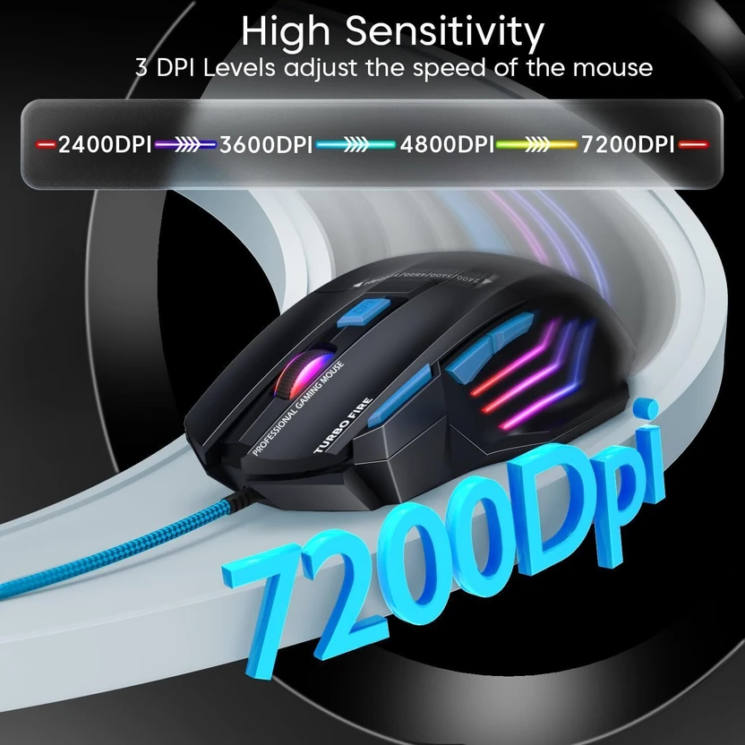 sounce Apex | SNC-APEX-WIRDMUS-BLK Wired Ergonomic Optical  Gamin...more
