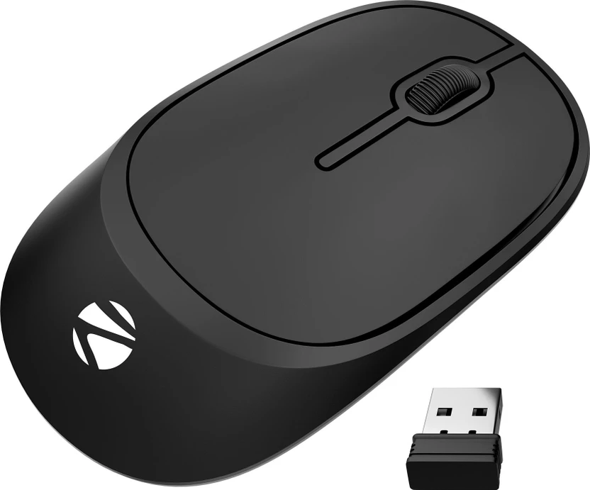 ZEBRONICS Zeb-Dazzle 10 (Black) Wireless Ergonomic Optical Mouse ...more