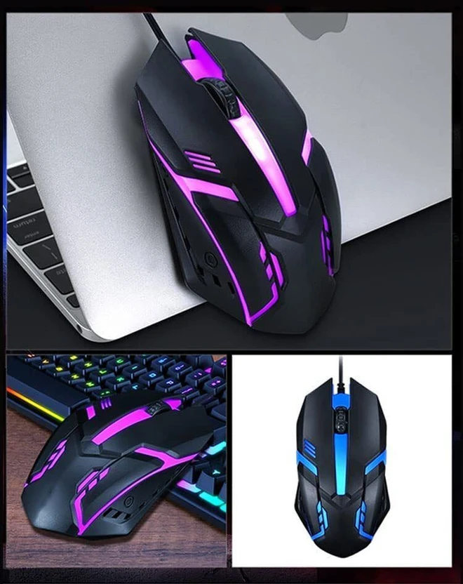sanwaliya traders TEAC GX-11 Pro RGB Gaming Mouse Wired Ambidextr...more