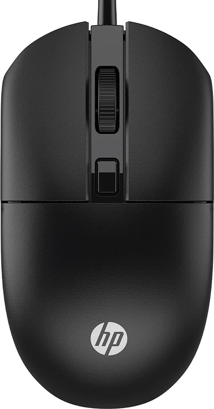 Mouse HP M070 Wired Ambidextrous Mechanical Mouse (USB 2.0, Black)