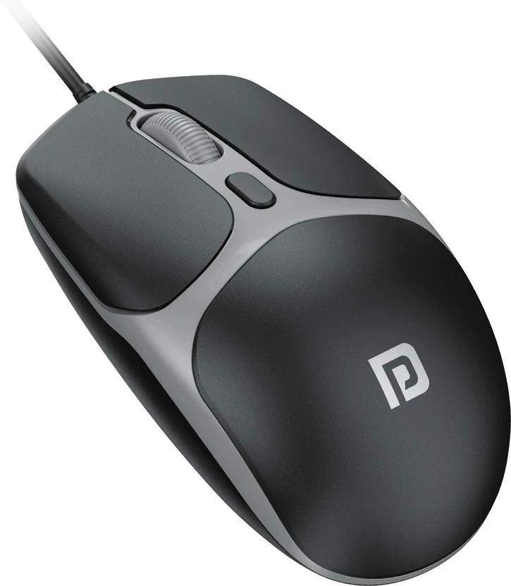 Mouse Portronics Toad 103 Wired Ergonomic Optical Mouse Wired with 2400...more