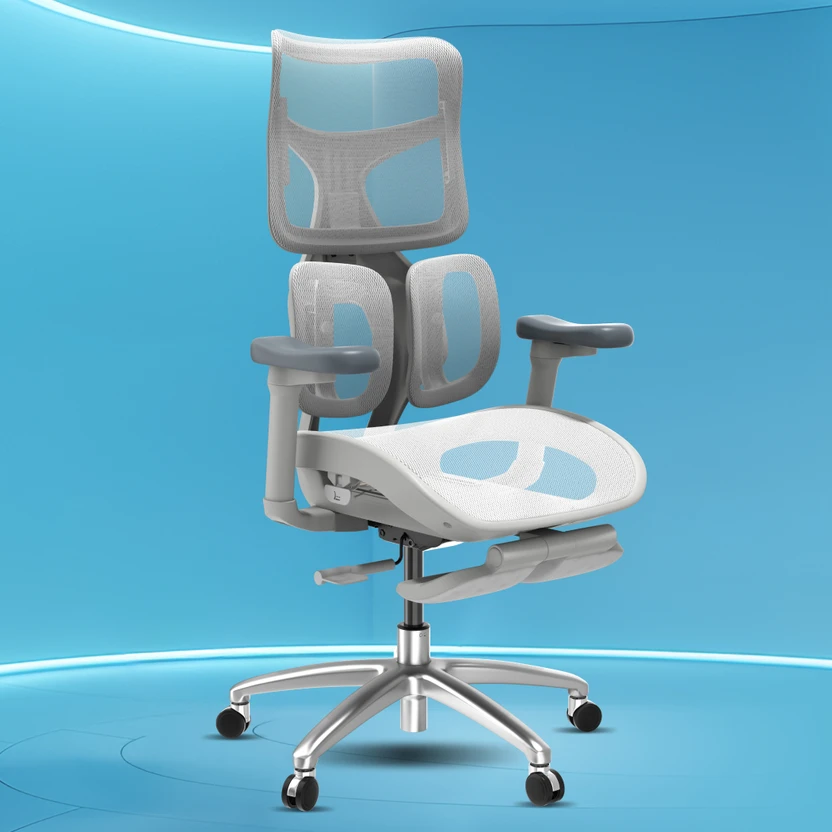 The Sleep Company Elite Premium Ergonomic High-Back Desk for Offi...more