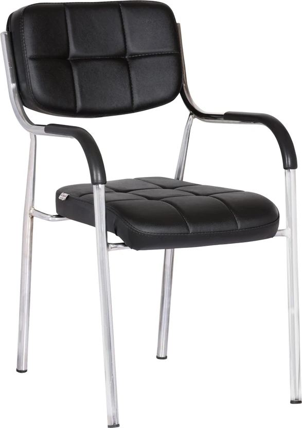 Da URBAN Barfi Black With Arms | Heavy Duty Frame| Study Chair | ...more