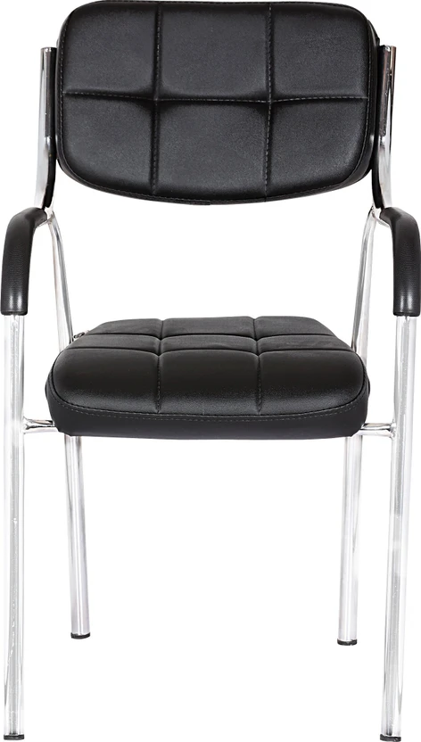 Da URBAN Barfi Black With Arms | Heavy Duty Frame| Study Chair | ...more