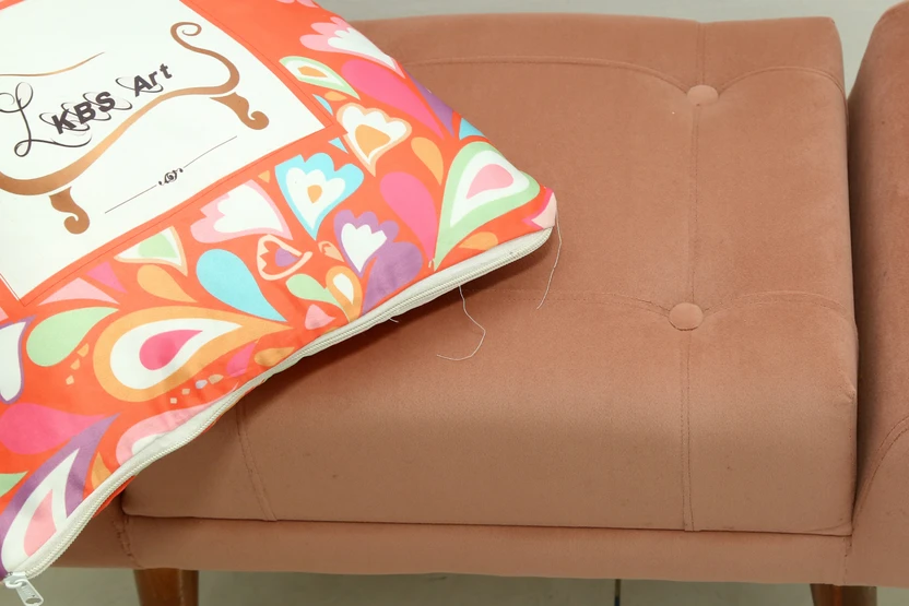 LKBS ART Foam Standard Ottoman (Finish Color - Brown, Pre Assembl...more