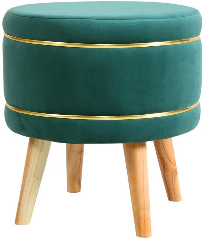 PLATINUMCRAFT Solid Wood Standard Ottoman (Finish Color - Coffee,...more