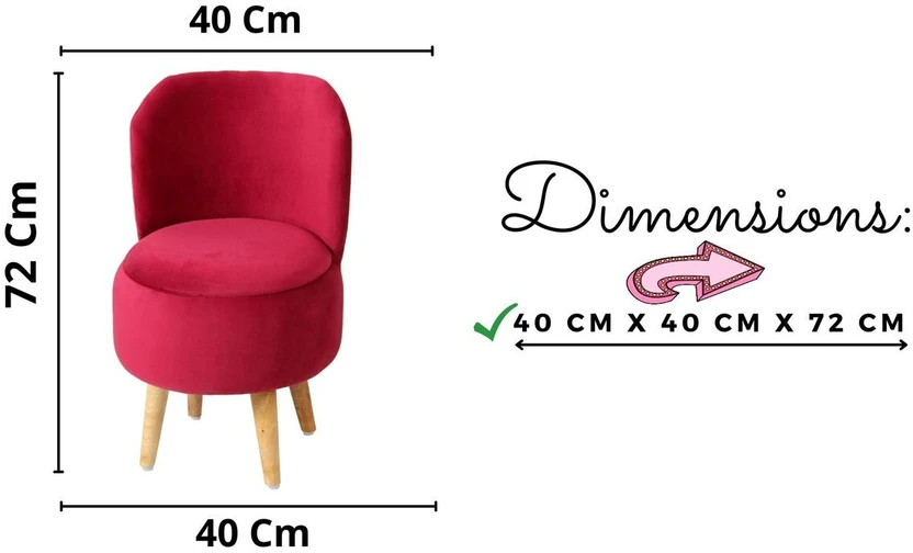 ShadowKart Foam Pouf (Finish Color - Combo-Chair-Wine, Pre Assemb...more