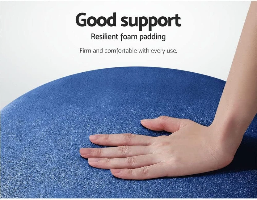 FAVOLOSA ENTERPRISES Fabric Standard Ottoman (Finish Color - Blue...more