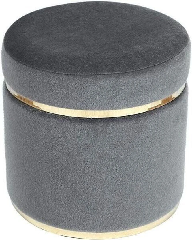 Ottomans PLATINUMCRAFT Solid Wood Standard Ottoman (Finish Color - Grey, P...more