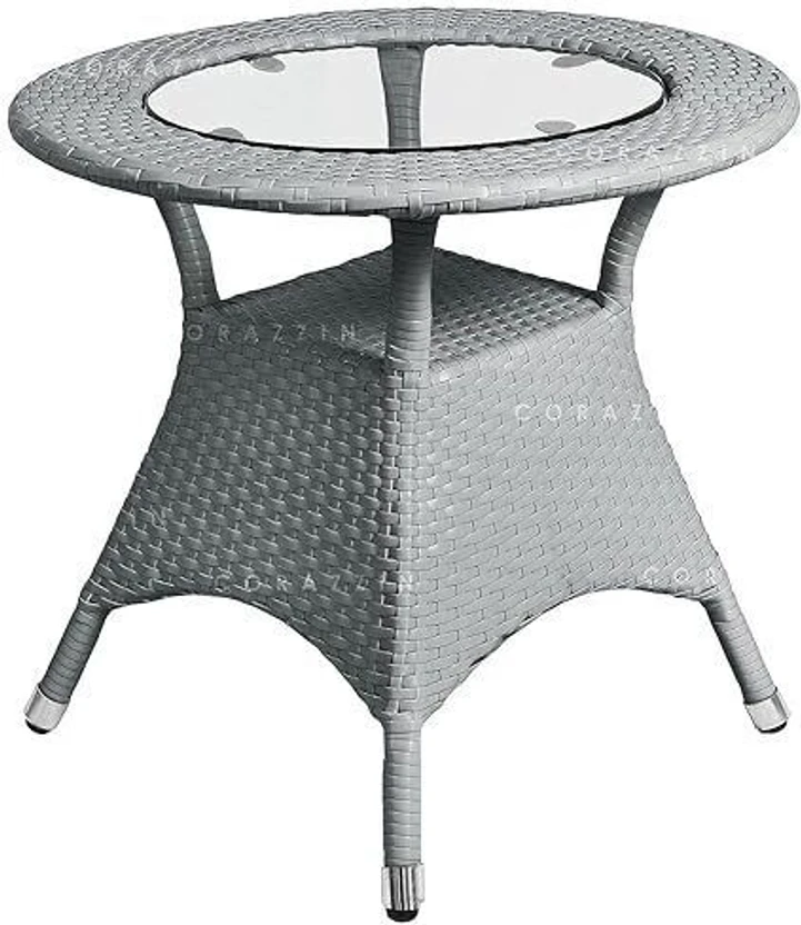Ranjila Craft Metal Table & Chair Set (Finish Color - GREY, Pre-a...more