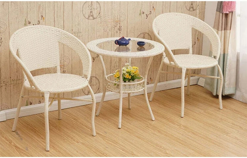 Outdoor Furniture Home Desire Metal Table & Chair Set (Finish Color - Multicolor, P...more