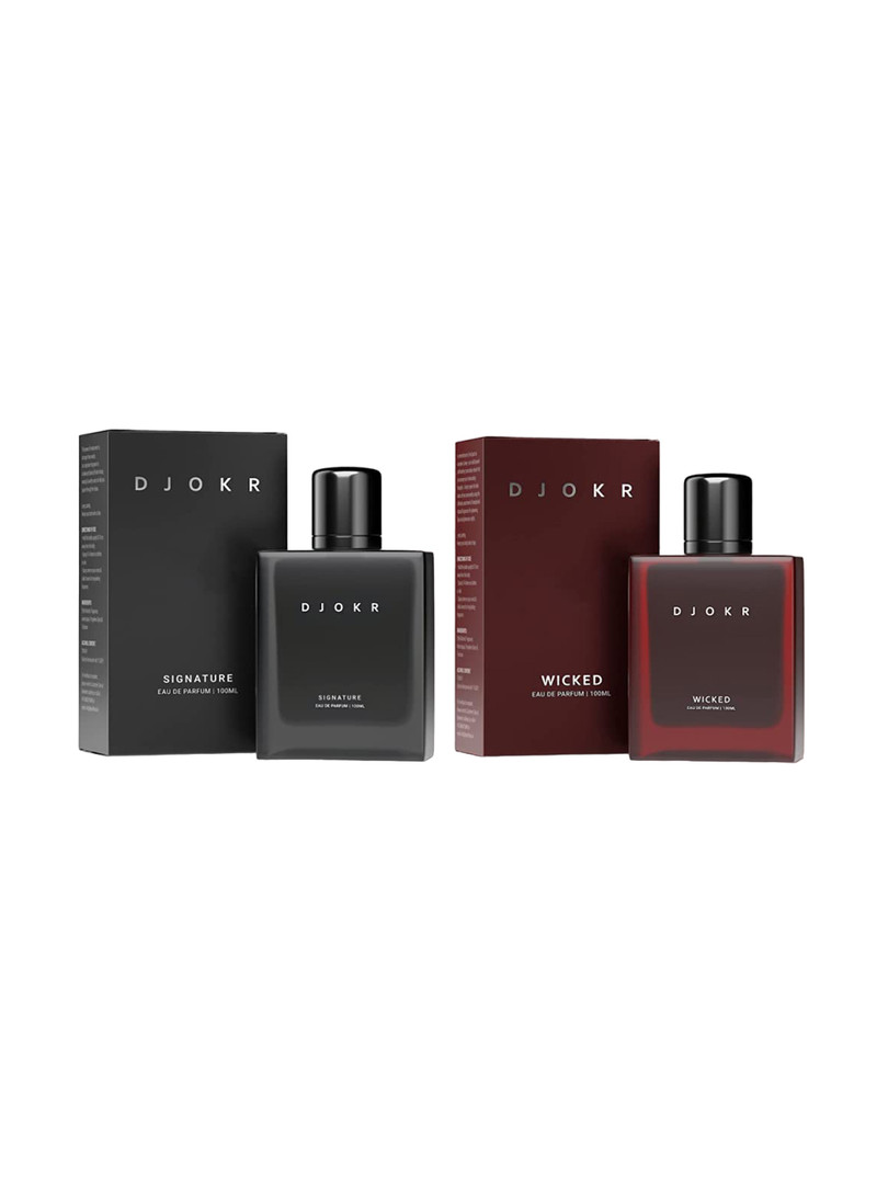 Perfumes DJOKR Men Perfumes Signature & Wicked Eau De Parfume - 100ml Each