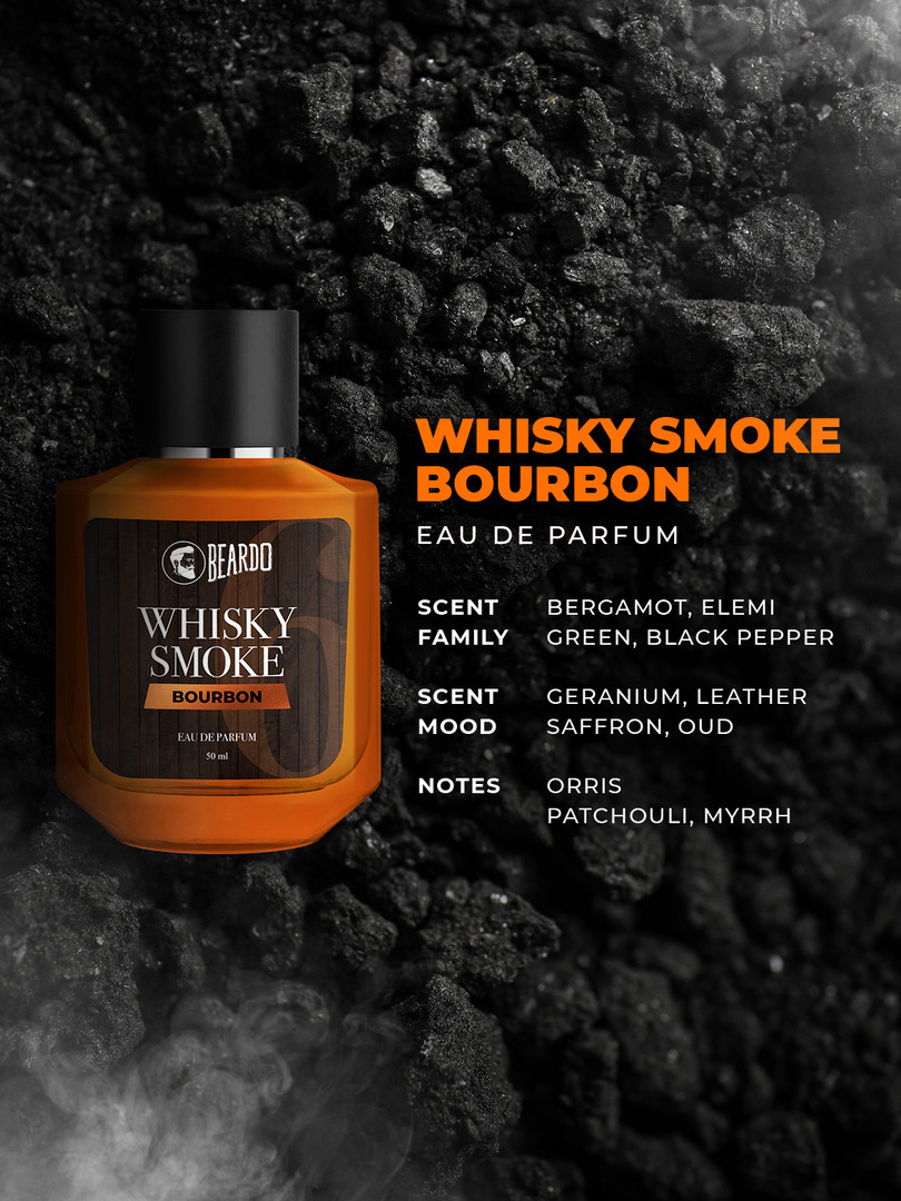 BEARDO Men Set of Whisky Smoke Bourbon & Mariner Eau de Parfums - 50ml each