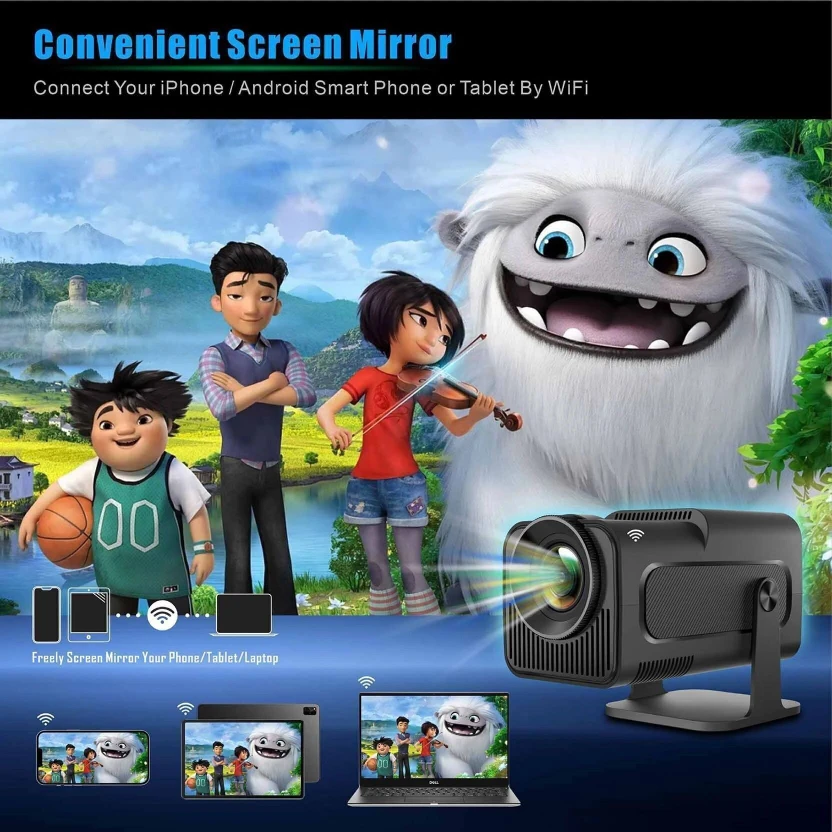 TOPPRO HY320 Mini 4K Support Native HD Android 11 WiFi 6/BT 5.0 F...more