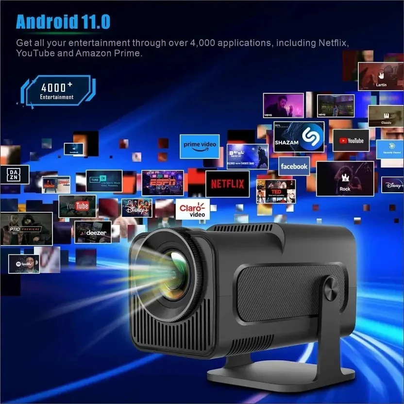 Healvex HY320 Mini 4K Support Native HD Android 11 WiFi 6/BT 5.0 ...more