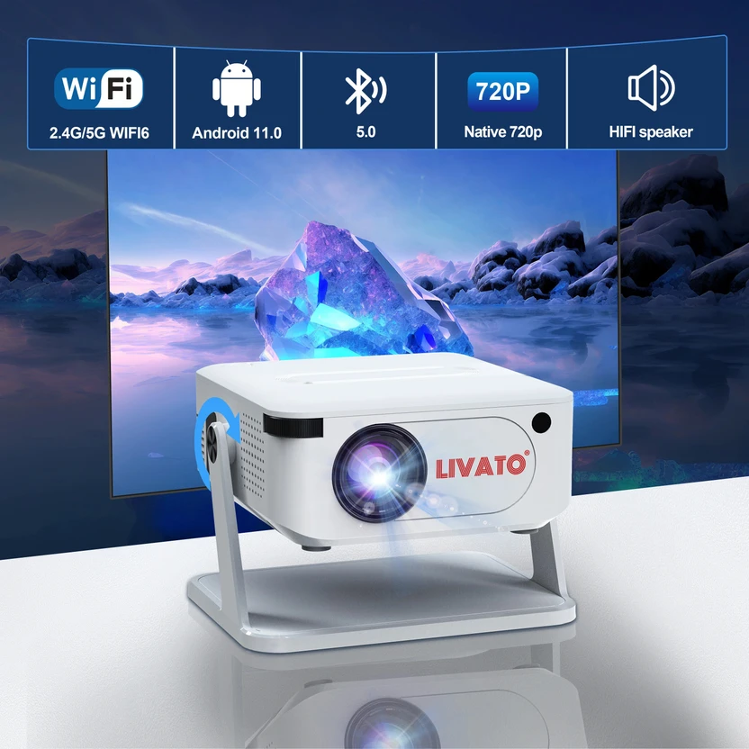 Livato HA109 4K Support Native HD Android 11 Freestyle Auto Keyst...more