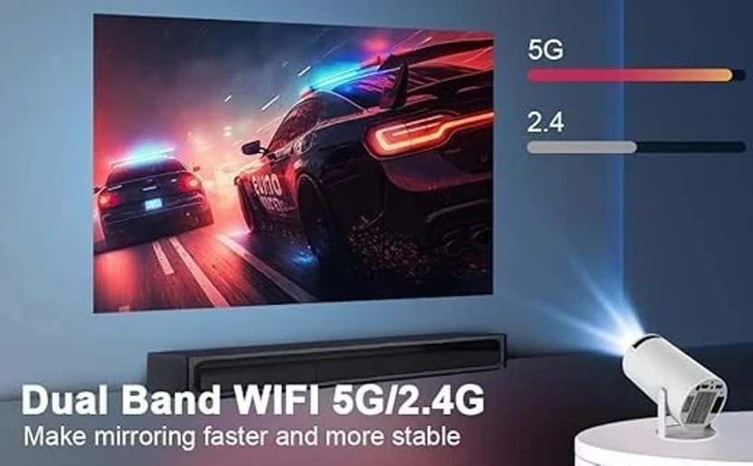 Offtrot M9 WI-FI Miracast 1280P HD Smart Home Theater LED Video P...more