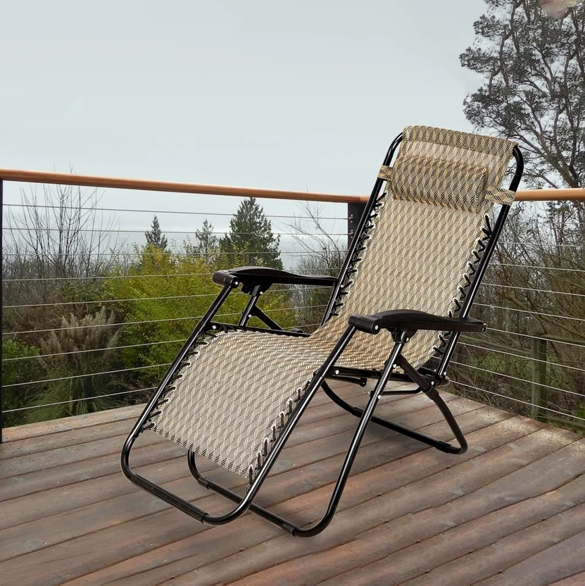 Star Work Fabric Manual Swivel & Rocker Recliner (Finish Color - ...more