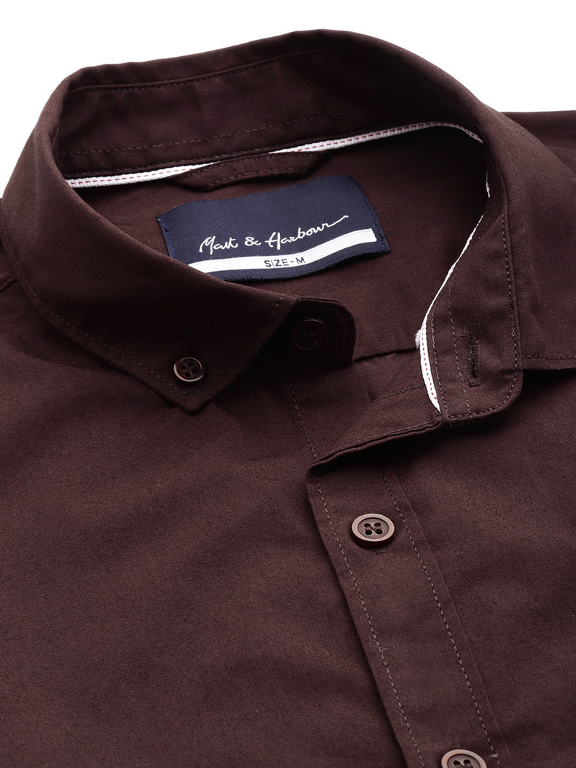 Mast & Harbour Men Standard Cotton Casual Shirt