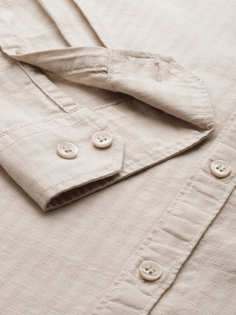 Mast & Harbour Men Standard Opaque Striped Casual Shirt