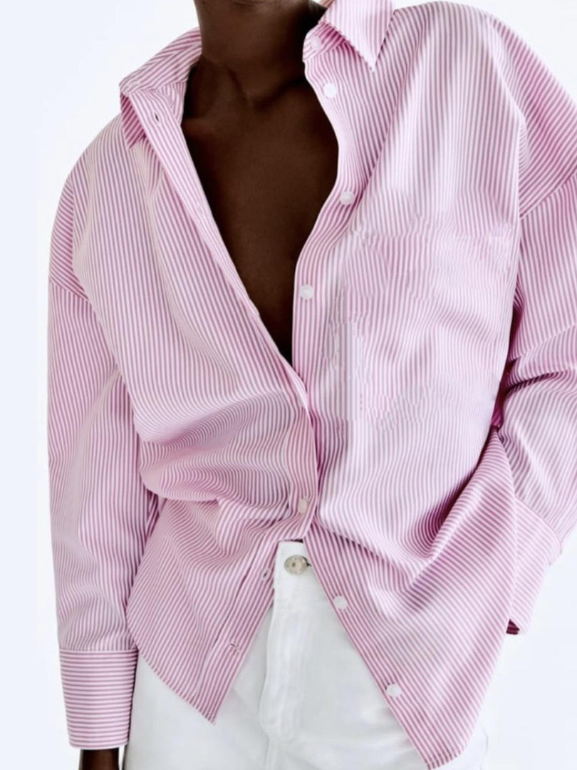 Femibazaar Women Relaxed Striped Casual Shirt