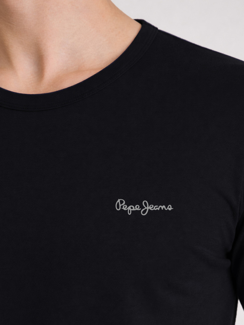 Pepe Jeans Men Crew Neck Relaxed Fit Lounge Tshirt