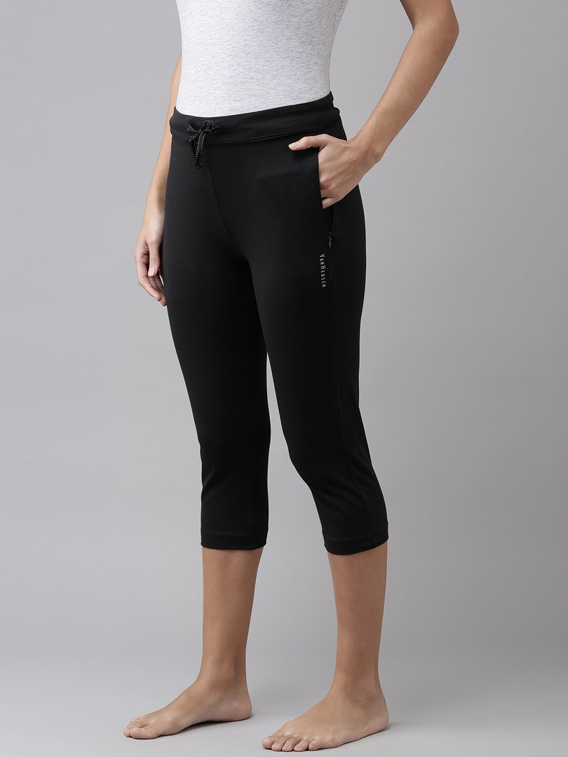 Van Heusen Women Black Capris