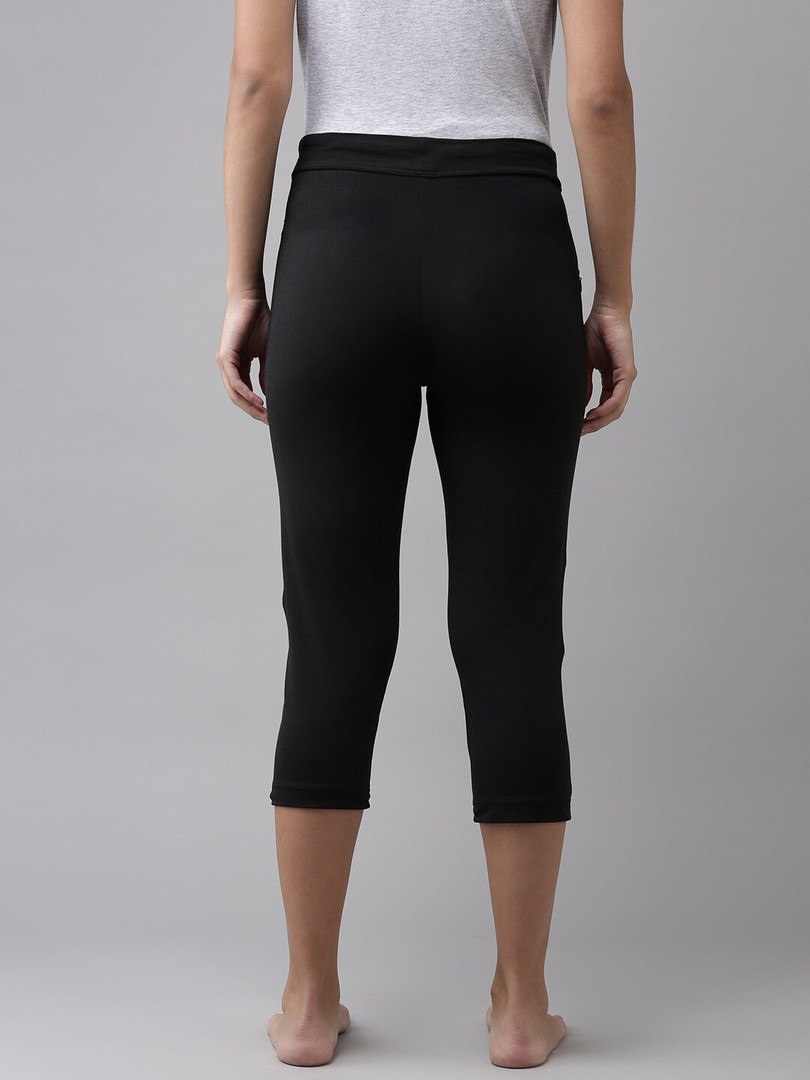Van Heusen Women Black Capris